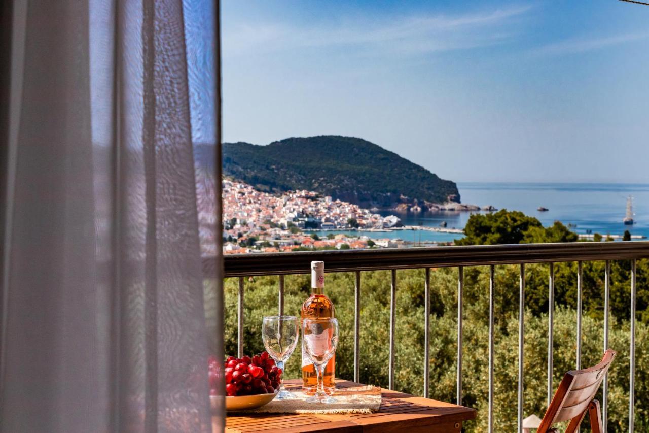 Giasemi Apartments Skopelos Town Exterior foto