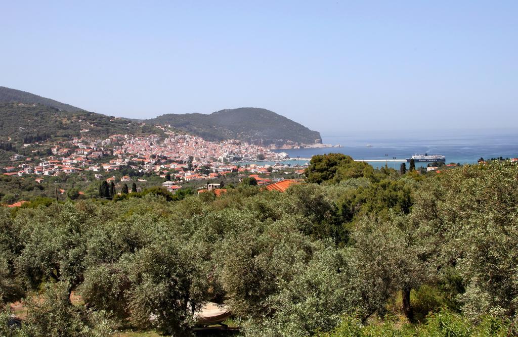 Giasemi Apartments Skopelos Town Exterior foto